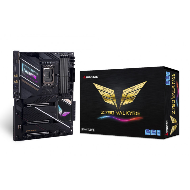 Biostar Z790 VALKYRIE emolevy Intel Z790 LGA 1700 ATX