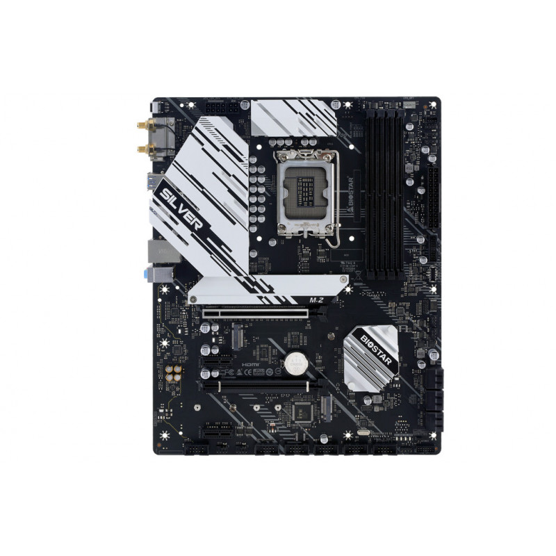 Biostar Z790A-SILVER emolevy Intel Z790 LGA 1700 ATX