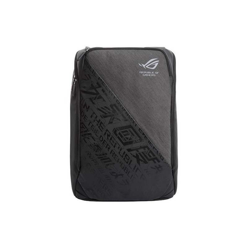 ASUS ROG Ranger BP1500 laukku kannettavalle tietokoneelle 39,6 cm (15.6") Reppu Musta, Harmaa