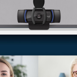 Logitech C920s verkkokamera 1920 x 1080 pikseliä Musta