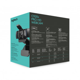 Logitech C920s verkkokamera 1920 x 1080 pikseliä Musta