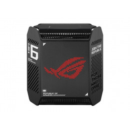 ASUS ROG Rapture GT6 AX10000 AiMesh 1 Pack Kolmikaista (2,4 GHz 5 GHz 5 GHz) Wi-Fi 6 (802.11ax) Musta 4 Sisäinen