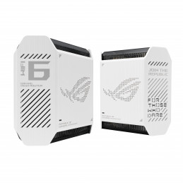 ASUS ROG Rapture GT6 (W-2-PK) Kolmikaista (2,4 GHz 5 GHz 5 GHz) Wi-Fi 6 (802.11ax) Valkoinen 4 Sisäinen