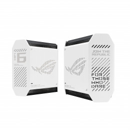 ASUS ROG Rapture GT6 (W-2-PK) Kolmikaista (2,4 GHz 5 GHz 5 GHz) Wi-Fi 6 (802.11ax) Valkoinen 4 Sisäinen