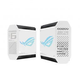 ASUS ROG Rapture GT6 (W-2-PK) Kolmikaista (2,4 GHz 5 GHz 5 GHz) Wi-Fi 6 (802.11ax) Valkoinen 4 Sisäinen