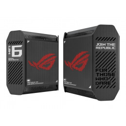ASUS ROG Rapture GT6 (B-2-PK) Kolmikaista (2,4 GHz 5 GHz 5 GHz) Wi-Fi 6 (802.11ax) Musta 4 Sisäinen