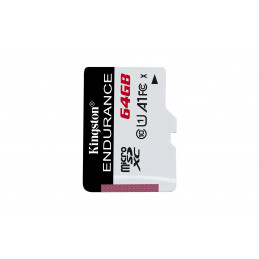 Kingston Technology High Endurance flash-muisti 64 GB MicroSD UHS-I Luokka 10