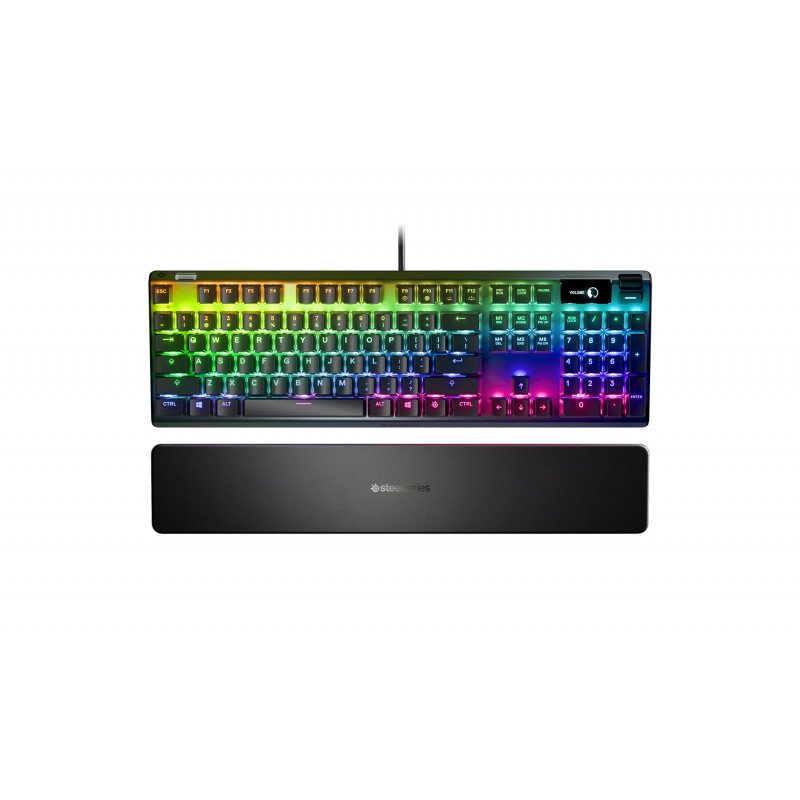 Steelseries APEX 7 näppäimistö USB QWERTY Norjalainen Harmaa