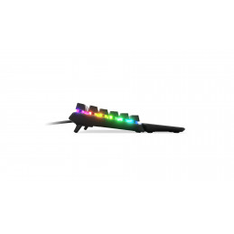 Steelseries APEX 7 näppäimistö USB QWERTY Norjalainen Harmaa