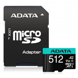 ADATA Premier Pro flash-muisti 512 GB MicroSDXC Luokka 10