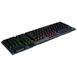 Logitech G G915 näppäimistö RF Wireless + Bluetooth Tanska, Suomi, Norjalainen, Ruotsi Musta