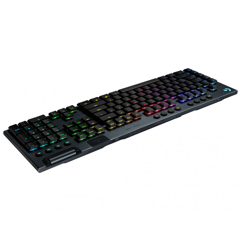 Logitech G G915 näppäimistö RF Wireless + Bluetooth Tanska, Suomi, Norjalainen, Ruotsi Musta