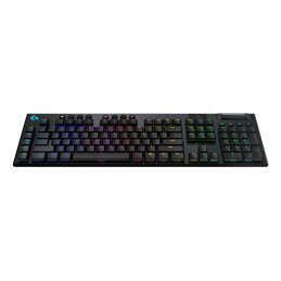 Logitech G G915 näppäimistö RF Wireless + Bluetooth Tanska, Suomi, Norjalainen, Ruotsi Musta