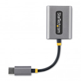 StarTech.com USBC-AUDIO-SPLITTER äänenjakaja Harmaa