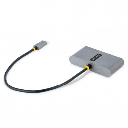 StarTech.com 5G2A2CPDB-USB-C-HUB keskitin USB 3.2 Gen 1 (3.1 Gen 1) Type-C 5000 Mbit s Harmaa