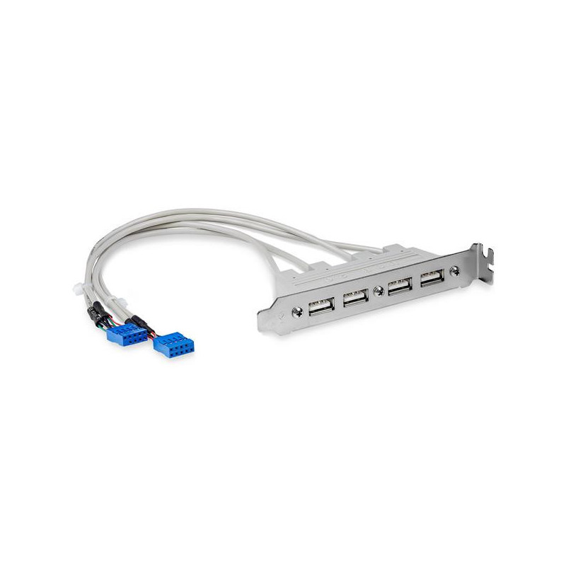 StarTech.com USBPLATE4 liitäntäkortti -sovitin Sisäinen USB 2.0