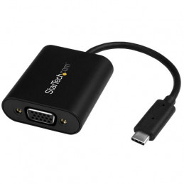StarTech.com CDP2VGASA USB grafiikka-adapteri 2048 x 1280 pikseliä Musta