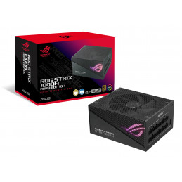 ASUS ROG Strix 1000W Gold Aura Edition virtalähdeyksikkö 20+4 pin ATX ATX Musta