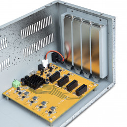 StarTech.com 4PCIE-PCIE-ENCLOSURE liitäntäkortti -sovitin PCIe, Pääte