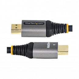 StarTech.com HDMM21V5M HDMI-kaapeli 5 m HDMI-tyyppi A (vakio) Harmaa, Musta