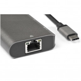 StarTech.com DKT31CHPDL kannettavien tietokoneiden telakka ja porttitoistin Langallinen USB 3.2 Gen 2 (3.1 Gen 2) Type-C Musta,