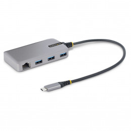 StarTech.com 5G3AGBB-USB-C-HUB keskitin USB 3.2 Gen 1 (3.1 Gen 1) Type-C 5000 Mbit s Harmaa