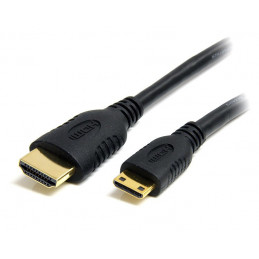 StarTech.com HDACMM2M HDMI-kaapeli 2 m HDMI-tyyppi A (vakio) HDMI Type C (Mini) Musta