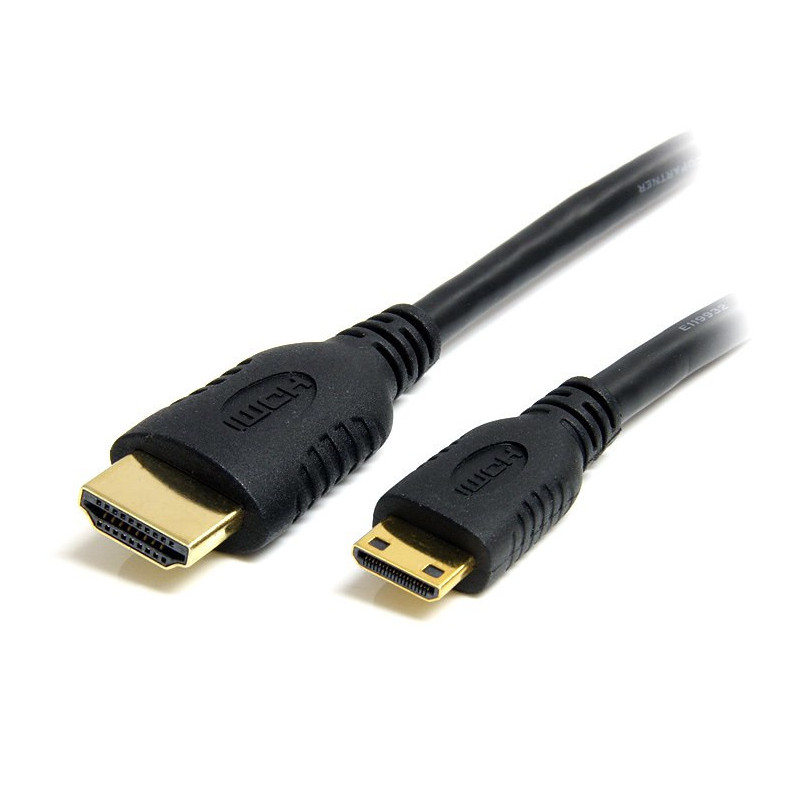 StarTech.com HDACMM2M HDMI-kaapeli 2 m HDMI-tyyppi A (vakio) HDMI Type C (Mini) Musta