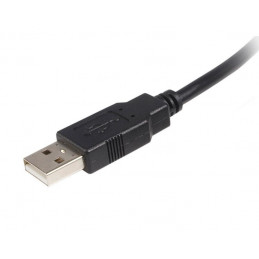 StarTech.com USB2HAB5M USB-kaapeli 5 m USB 2.0 USB A USB B Musta