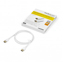 StarTech.com RHDMM1MPW HDMI-kaapeli 1 m HDMI-tyyppi A (vakio) Valkoinen
