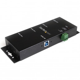 StarTech.com ST4300USBM keskitin USB 3.2 Gen 1 (3.1 Gen 1) Type-B 5000 Mbit s Musta