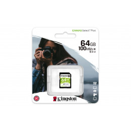 Kingston Technology Canvas Select Plus flash-muisti 64 GB SDXC UHS-I Luokka 10