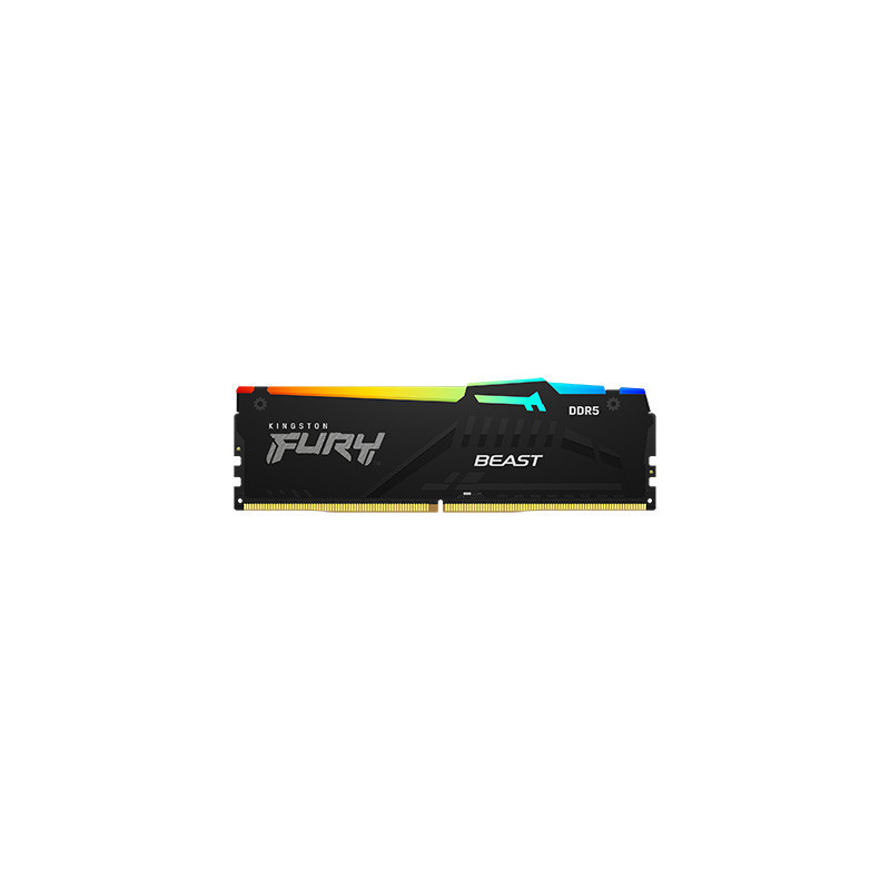 Kingston Technology FURY Beast RGB muistimoduuli 32 GB 1 x 32 GB DDR5 5600 MHz