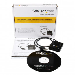 StarTech.com ICUSBAUDIO2D äänikortti 5.1 kanavaa USB