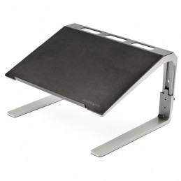 StarTech.com LTSTND kannettavan tietokoneen teline Musta, Hopea 43,2 cm (17")