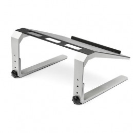 StarTech.com LTSTND kannettavan tietokoneen teline Musta, Hopea 43,2 cm (17")