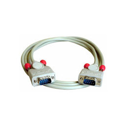 Lindy RS232 cable 10m signaalikaapeli Harmaa