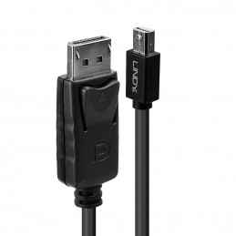 Lindy 41648 DisplayPort-kaapeli 5 m Mini DisplayPort Musta