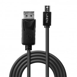 Lindy 41648 DisplayPort-kaapeli 5 m Mini DisplayPort Musta