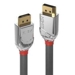 Lindy 36302 DisplayPort-kaapeli 2 m Harmaa