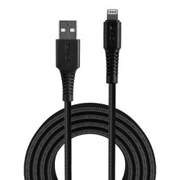 Lindy 31292 Lightning-kaapeli 2 m Musta