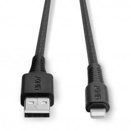 Lindy 31292 Lightning-kaapeli 2 m Musta