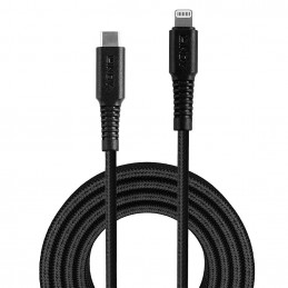 Lindy 31285 Lightning-kaapeli 0,5 m Musta