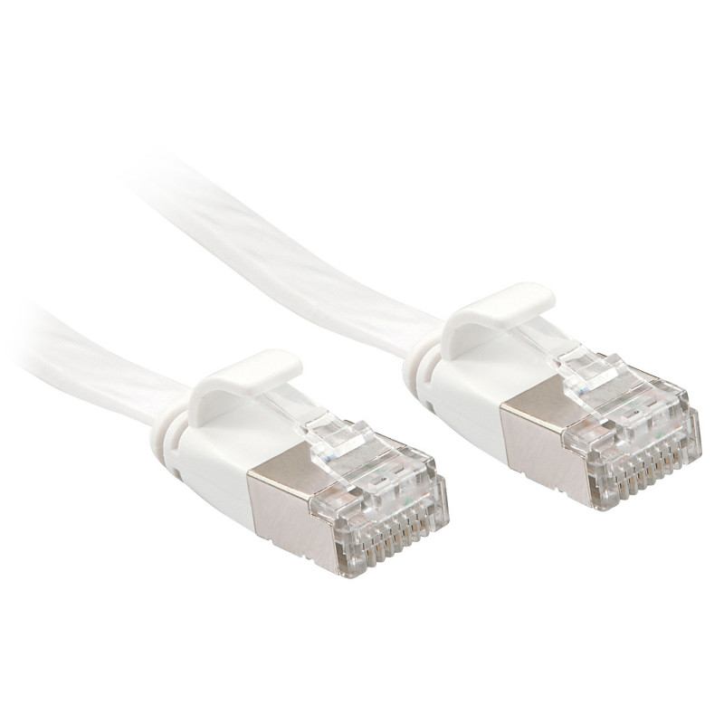 Lindy 47545 verkkokaapeli Valkoinen 10 m Cat6a U FTP (STP)