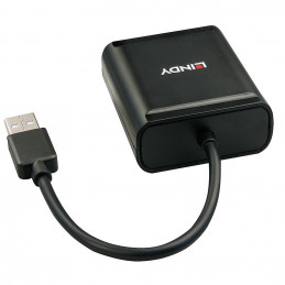 Lindy 42679 keskitin USB 2.0 Musta