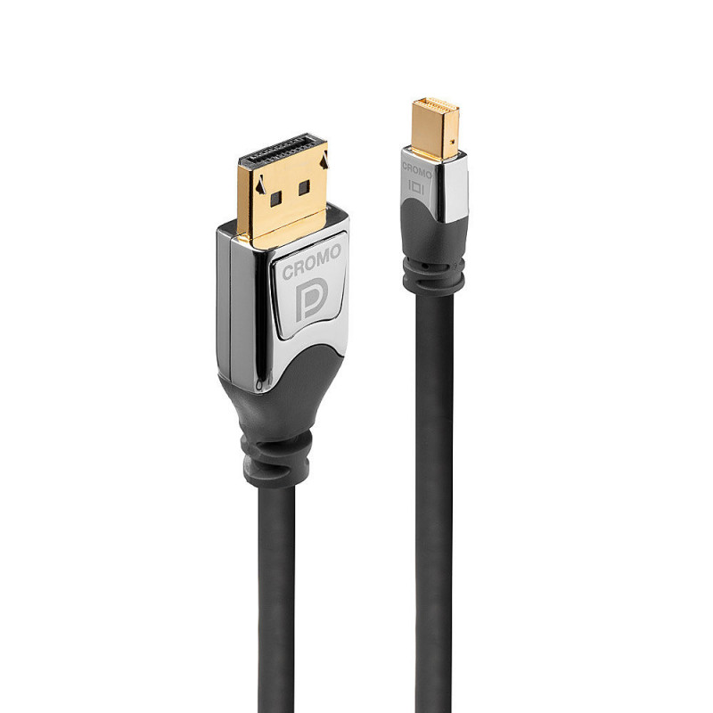 Lindy 36310 DisplayPort-kaapeli 0,5 m Mini DisplayPort Harmaa