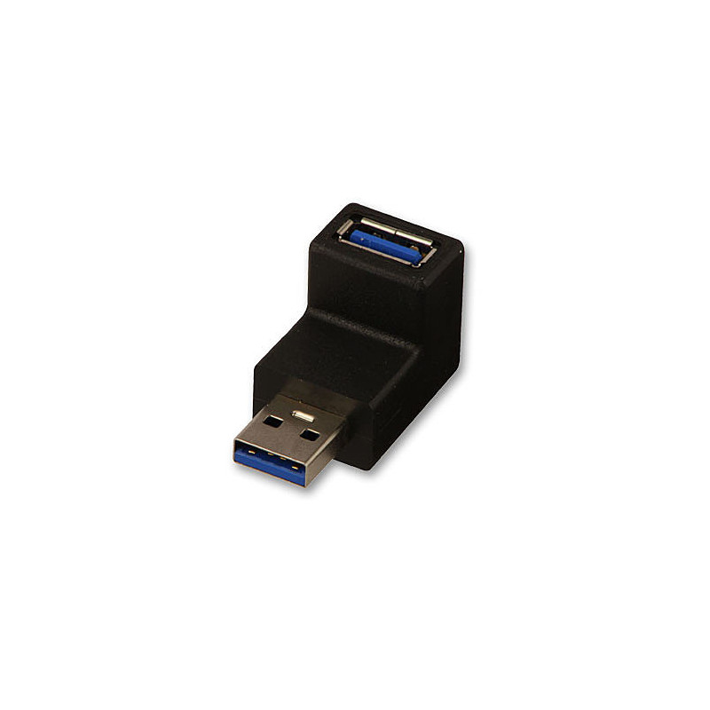 Lindy 71261 kaapelin sukupuolenvaihtaja USB 3.0 Musta