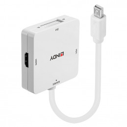 Lindy 41035 videokaapeli-adapteri 0,2 m Valkoinen