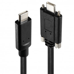 Lindy 43094 keskitin USB 3.2 Gen 2 (3.1 Gen 2) Type-C 10000 Mbit s Musta