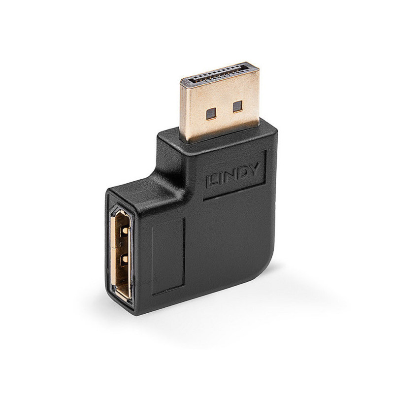 Lindy 41334 kaapelin sukupuolenvaihtaja DisplayPort Musta